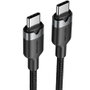 Vention Cable USB 2.0 Tipo-C 3A 60W 480Mbps 1m Negro